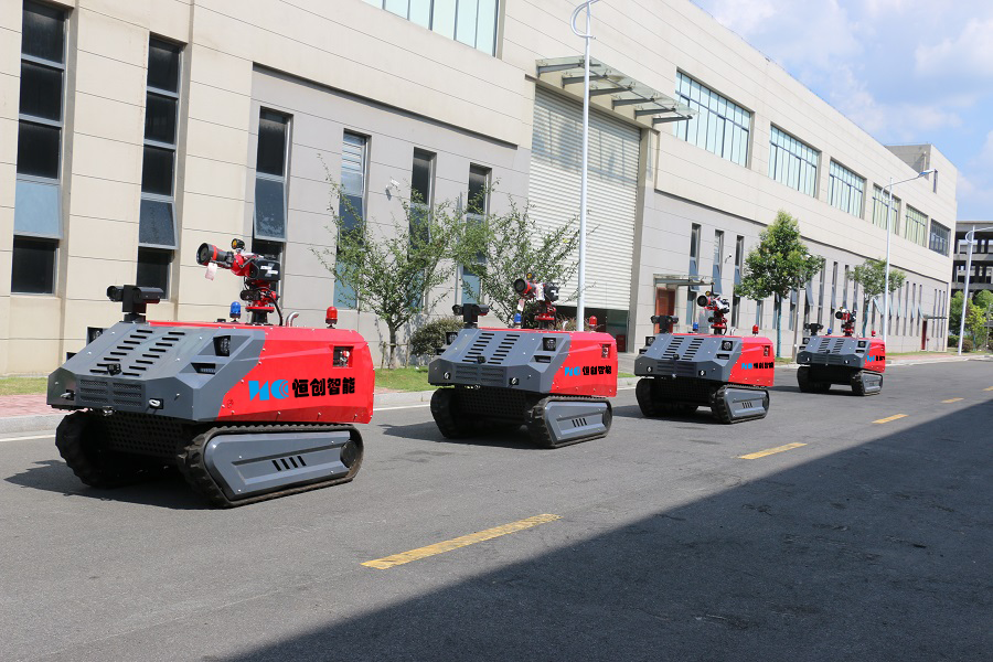 兩驅(qū)消防滅火機(jī)器人